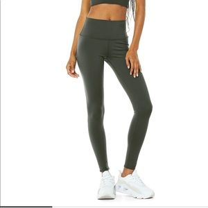 Ali High Waisted yoga pants in TEAL XS